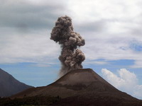 Popokatepetl izbacio pepeo