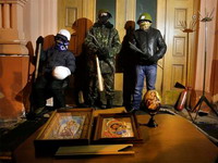 Kijev, demonstranti izašli iz Ministarstva