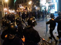Treći dan protesta mladih ljevičara u Madridu: Privedeno 28 ljudi