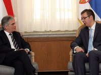 Vučić: Želimo dobre odnose s Austrijom