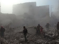 Sirija: Vazdušni napadi, 8 mrtvih