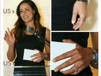 Ana Ivanović pokazala dijamantski prsten!