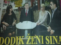 Dodik ženi sina, pjevaju Miroslav i Ceca