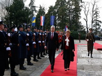 Članovi Predsjedništva BiH počeli službenu posjetu Hrvatskoj