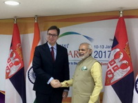Vučić zahvalio na principijelnom stavu Indije po pitanju teritorijalnog integriteta Srbije