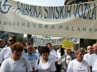 Radnici Goše nisu dobili uplatu, nastavljaju štrajk