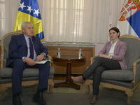 Brnabić sa Mirkićem: Odnosi Srbije i BiH na visokom nivou