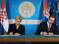 "IDEM U NAJBOLJOJ VERI" Vučić prihvatio poziv Kolinde Grabar Kitarović da poseti Hrvatsku