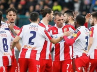 Šest golova Zvezde u prvom poluvremenu za ubedljivu pobedu u Lazarevcu