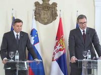 Predsednik Srbije posle sastanka s Borutom Pahorom: Naš susret je još jedna potvrda sadržajnog političkog dijaloga