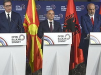 Vučić, Rama i Kovačevski o intenziviranju saradnje u okviru Otvorenog Balkana