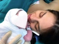 Prva slika sa sinom iz porodilišta: Maša Terzić raznežila trenutkom uhvaćenim odmah nakon porođaja