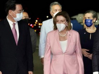 Pelosi sletela na Tajvan: Poseta je pokazatelj američke podrške demokratiji