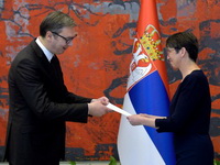 Vučić primio akreditive austrijskog, kuvajtskog i belgijskog ambasadora