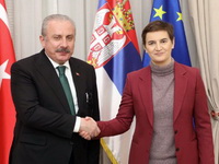 Brnabić i Šentop razgovarali o saradnji Srbije i Turske