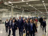 Otvorena fabrika guma "Tojo Tajers" u Inđiji; Planiran nastavak investicija u Srbiji