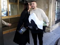 Bojana napustila porodilište - Mirko Šijan nosio naslednika, ona u kožnim helankama raspametila izgledom dva dana nakon porođaja