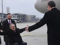 Zeman doputovao u zvaničnu posetu Srbiji, dočekao ga Vučić