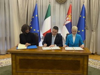 Ružić: Jačamo saradnju sa Italijom u oblasti obrazovanja i nauke