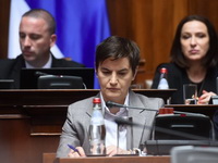 "Uvek smo za izbore" Brnabić: Spremna sam da podnesem ostavku, Vučić za sada to odbija