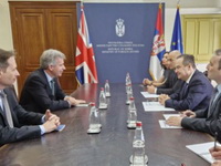 Dačić i novi britanski ambasador o intenziviranju saradnje