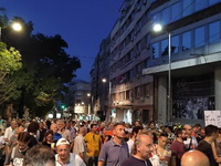 Protest „Srbija protiv nasilja“ završio se ispred REM-a, odblokiran saobraćaj u centru Beogradu