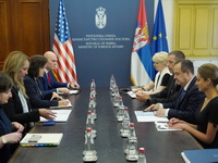 Dačić se sastao sa direktorkom Departmana za razvoj Ohaja Lidijom Mihalik