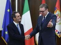 "Tema je bilo mnogo" Vučić sa predsednikom regije Lombardija: Brojne mogućnosti za nove investicije