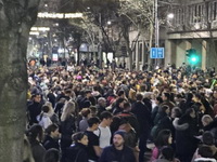 Osmi protest građana ispred sedišta RIK-a