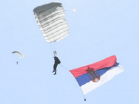 Zastava Srbije prvi put u svemiru