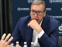 Vučić: "Dobar razgovor sa predsednikom GLOBSEC-a o promenama u Evropi i svetu"