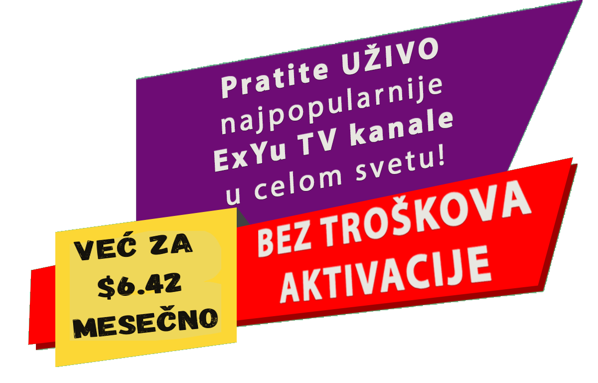 fordelagtige Eastern Resistente TV kanali uživo iz Srbije, Bosne i Hercegovine, Hrvatske. Prenosi sportskih  događaja. Telefonski servis - BalkaniYUm.TV